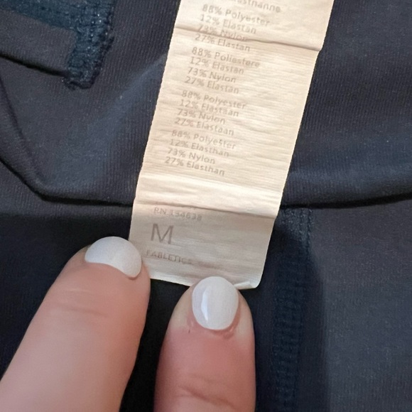 Fabletics High Waisted 7/8 Power Hold Leggings - Picture 4 of 4